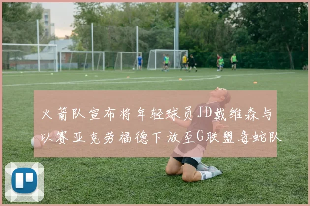 火箭队宣布将年轻球员JD戴维森与以赛亚克劳福德下放至G联盟毒蛇队进行锻炼